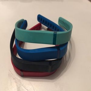 Bundle of FitBit Sport Bracelets Sz L